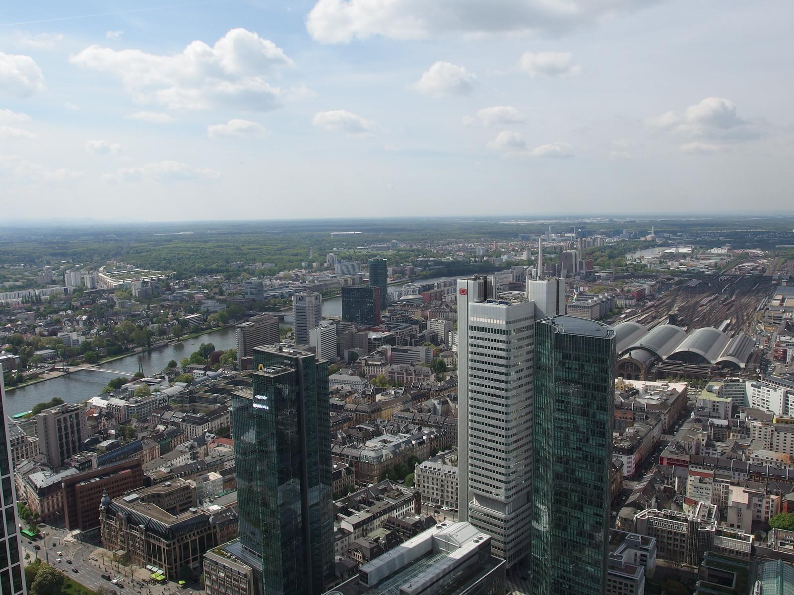 The View from Main Tower: Frankfurt's Public Skyscraper Deck